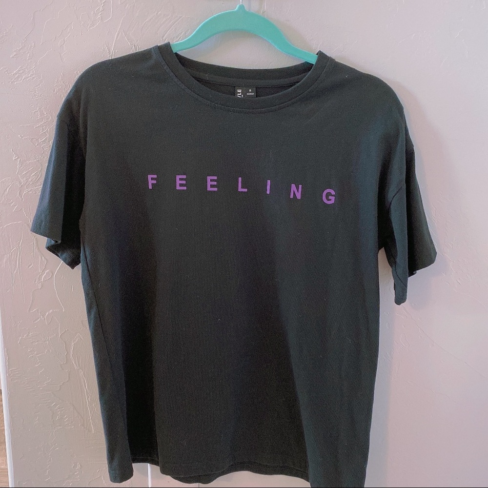 Cute black tee